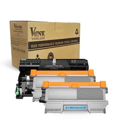 Brother TN450 & DR420 Compatible High Yield 3-Piece Combo Pack (2 Toner +1 Drum)